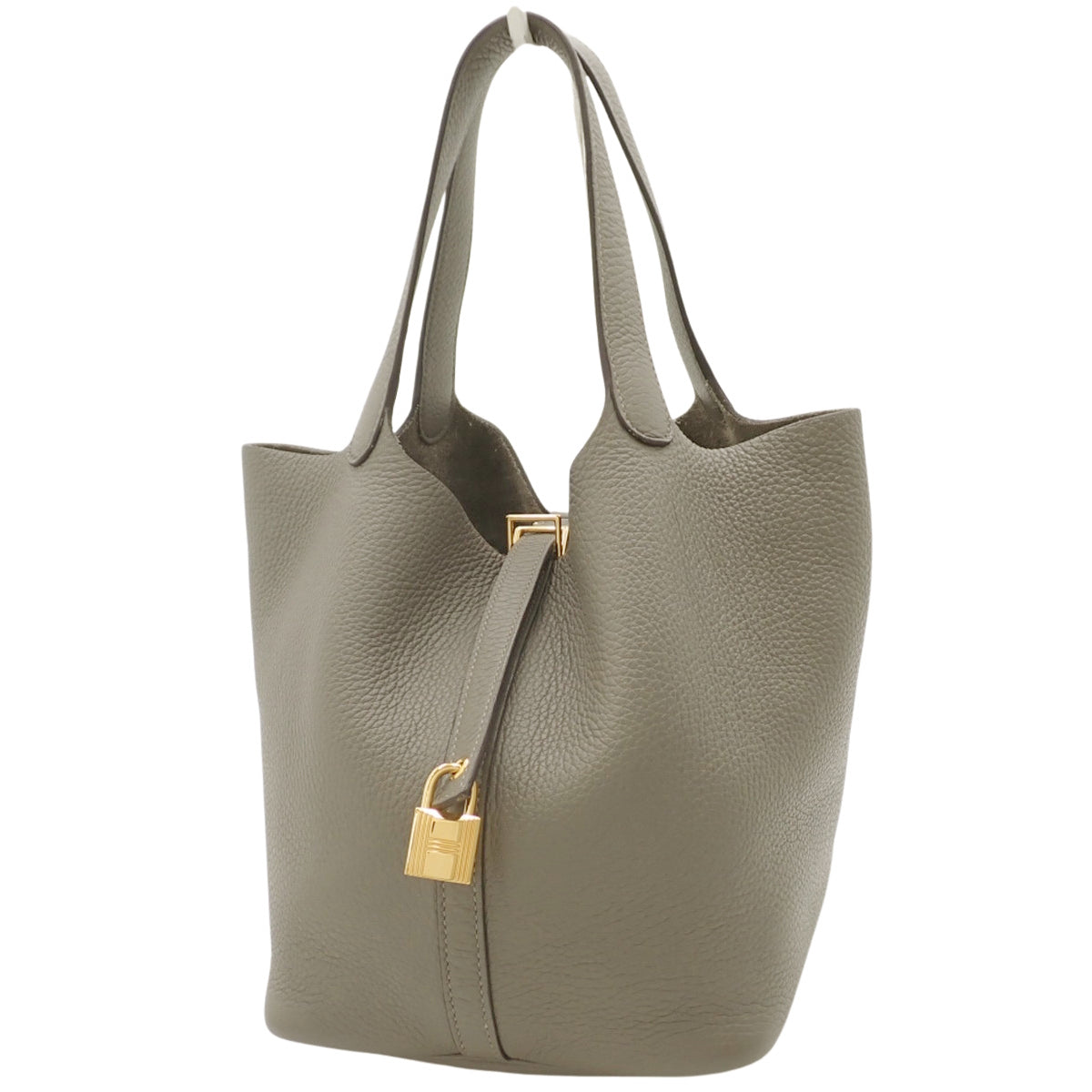 Picotin Lock MM,Taurillon Clemence 皮革,Grimeyer,金色五金,Z 字印记