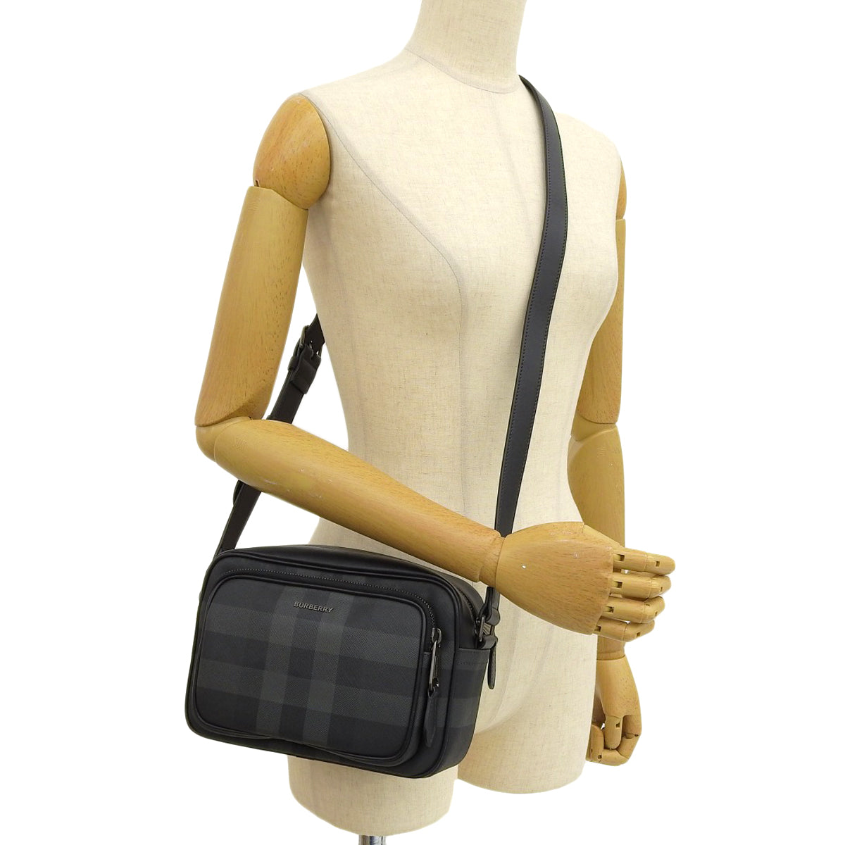 Paddy bag, polyurethane, cotton, charcoal, 80740991