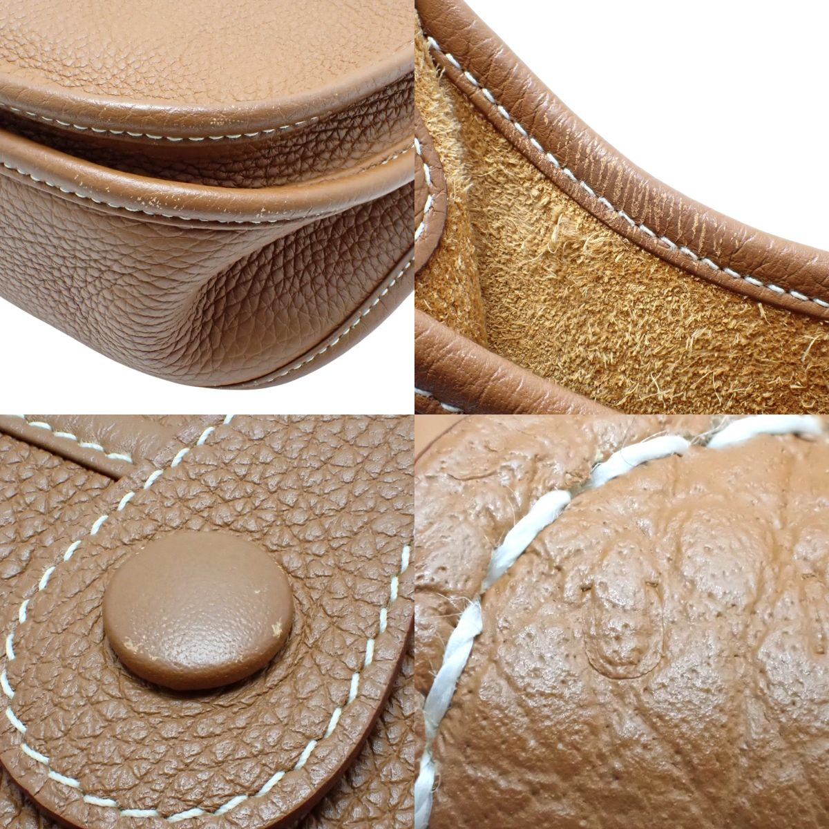 Evelyn 3PM Taurillon Clemence leather, palladium hardware, gold and silver hardware, U stamp