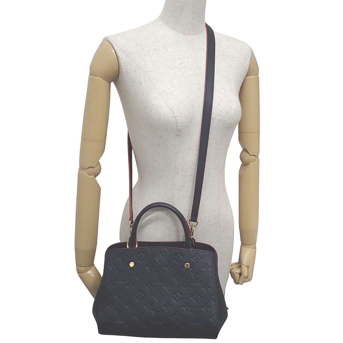 Monogram Empreinte Montaigne BB 海洋红 M42747