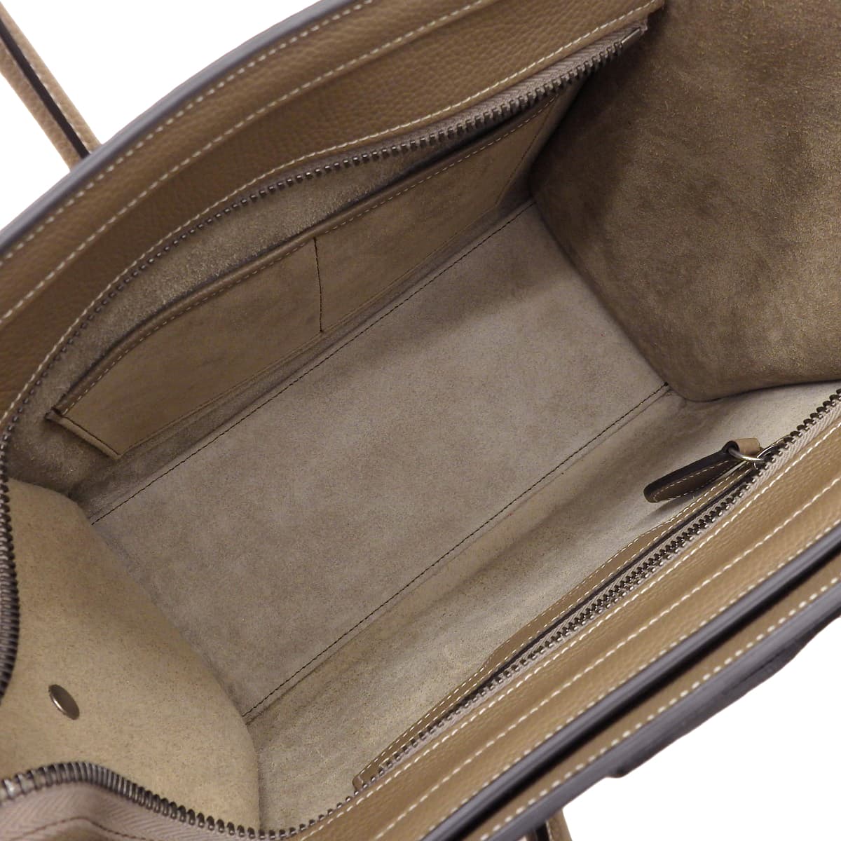 Luggage Micro Shopper 手提包,小牛皮材质,修身款,货号 189793DRU.09SO