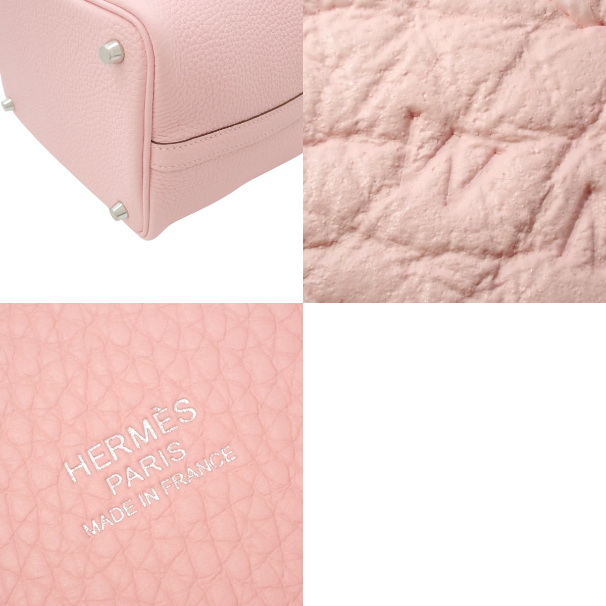 【未使用】ピコタンロックPM トリヨンクレマンス ローズサクラ シルバー金具 W刻印