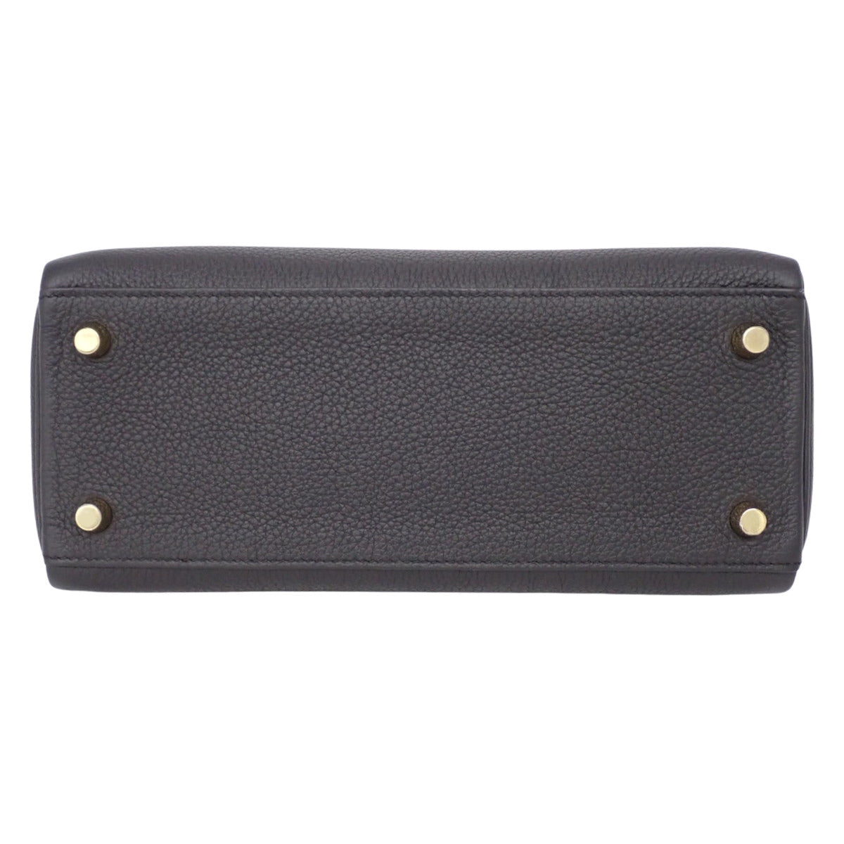 【未使用】ケリー25 (内縫い) トゴ ブラック ゴールド金具 W刻印