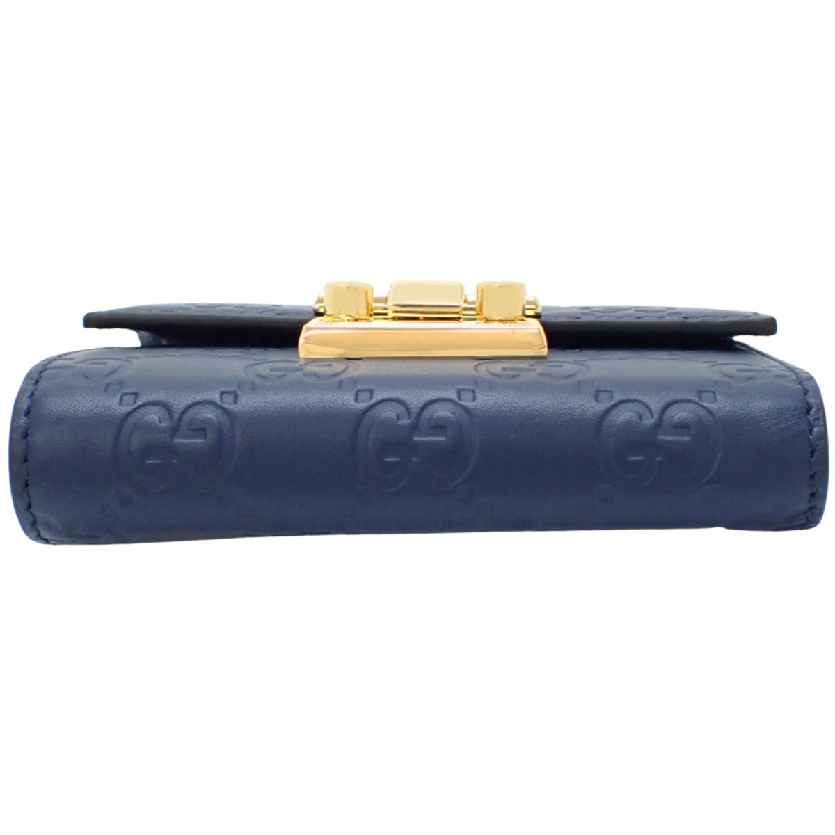Guccissima 迷你钱包 海军蓝 453155