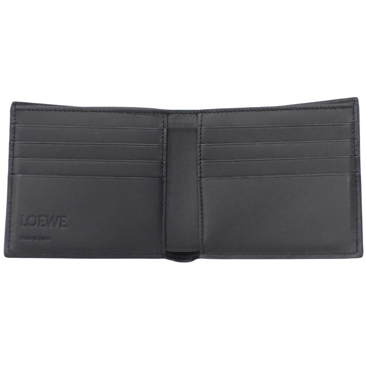 バイフォールド ウォレット カーフ ブラック C660302X05