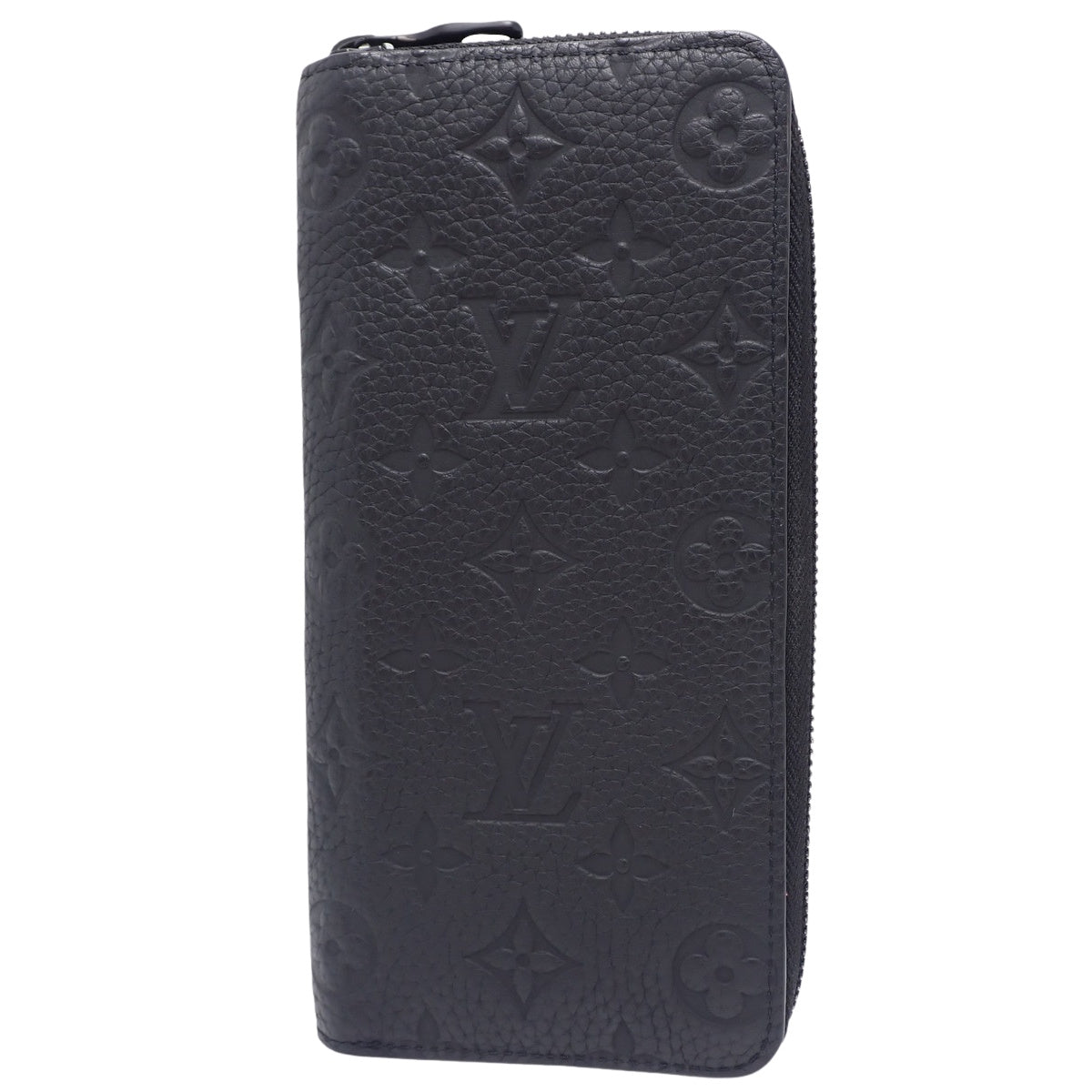 Monogram Zippy Wallet Vertical in Monogram Taurillon Noir M69047