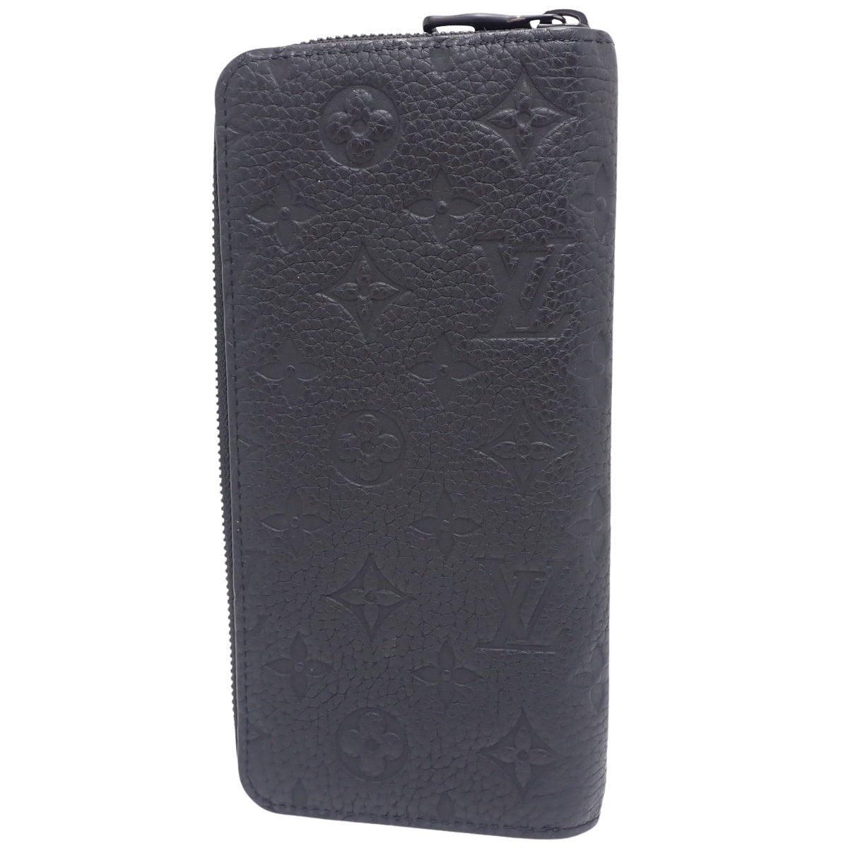Monogram Zippy Wallet Vertical in Monogram Taurillon Noir M69047