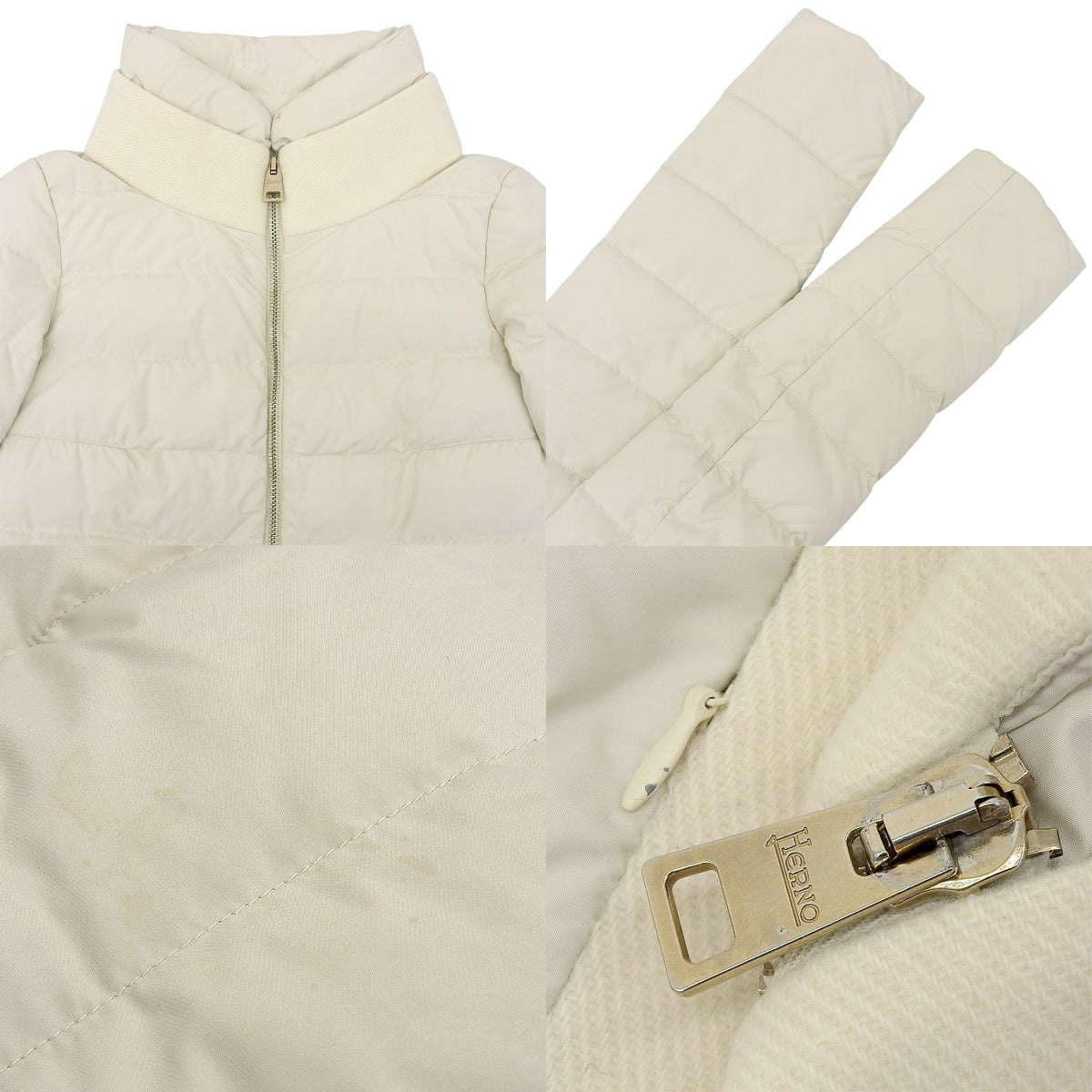 切替ダウンコート 38