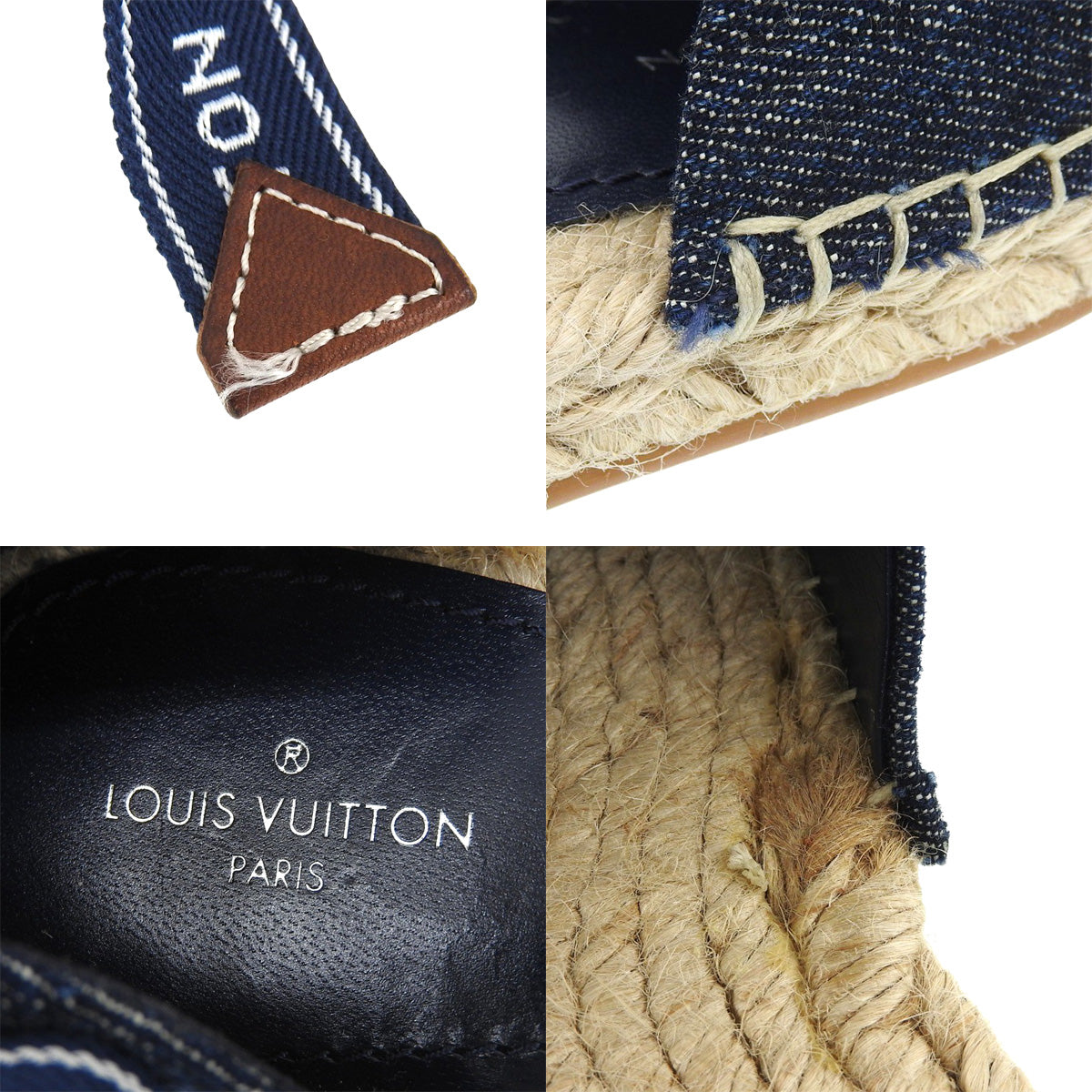 エスパドリーユ フラットサンダル 38