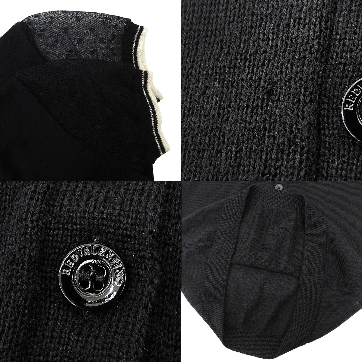 See-through polo shirt XS