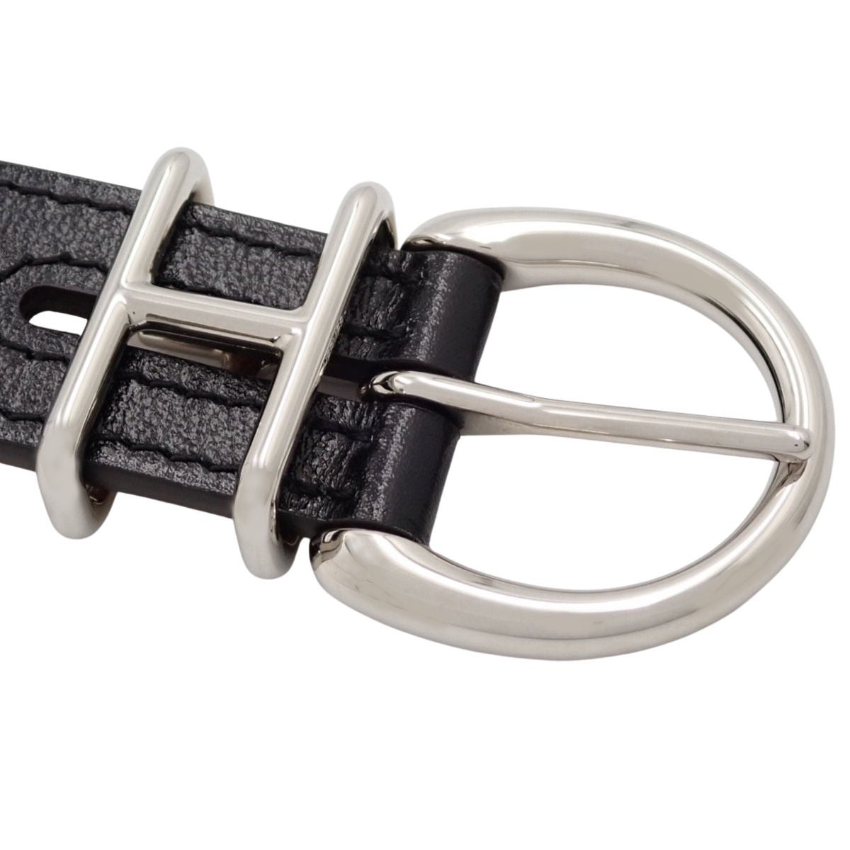 双面风衣腰带,尺码 34、95,方格小牛皮,金色,W 标志