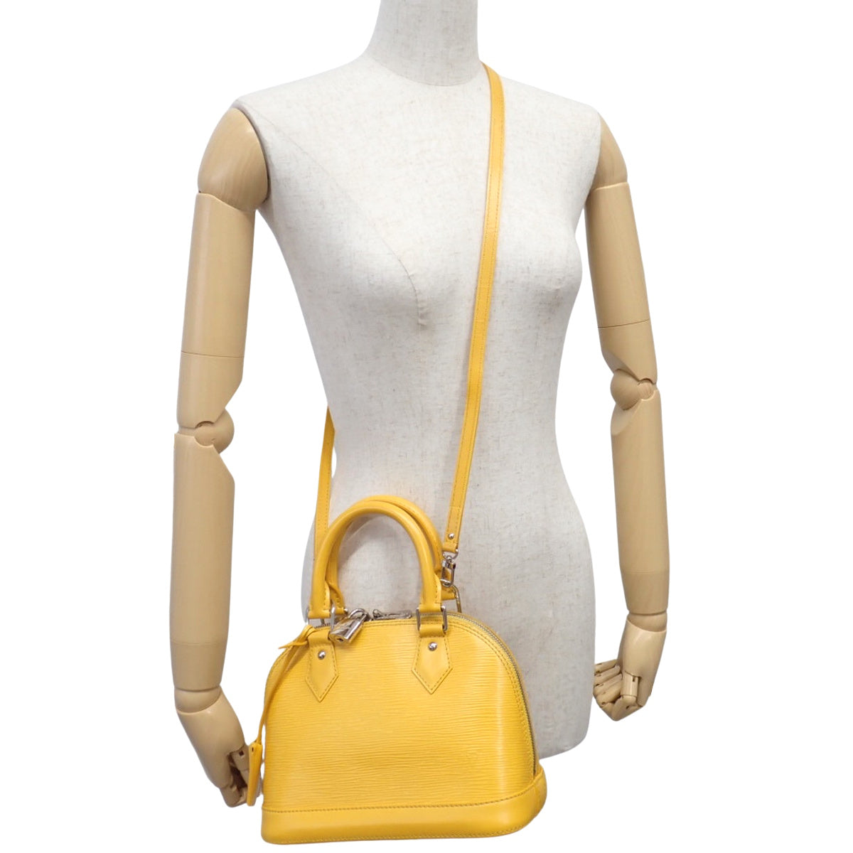Epi Alma BB Epi Leather Yellow M40866