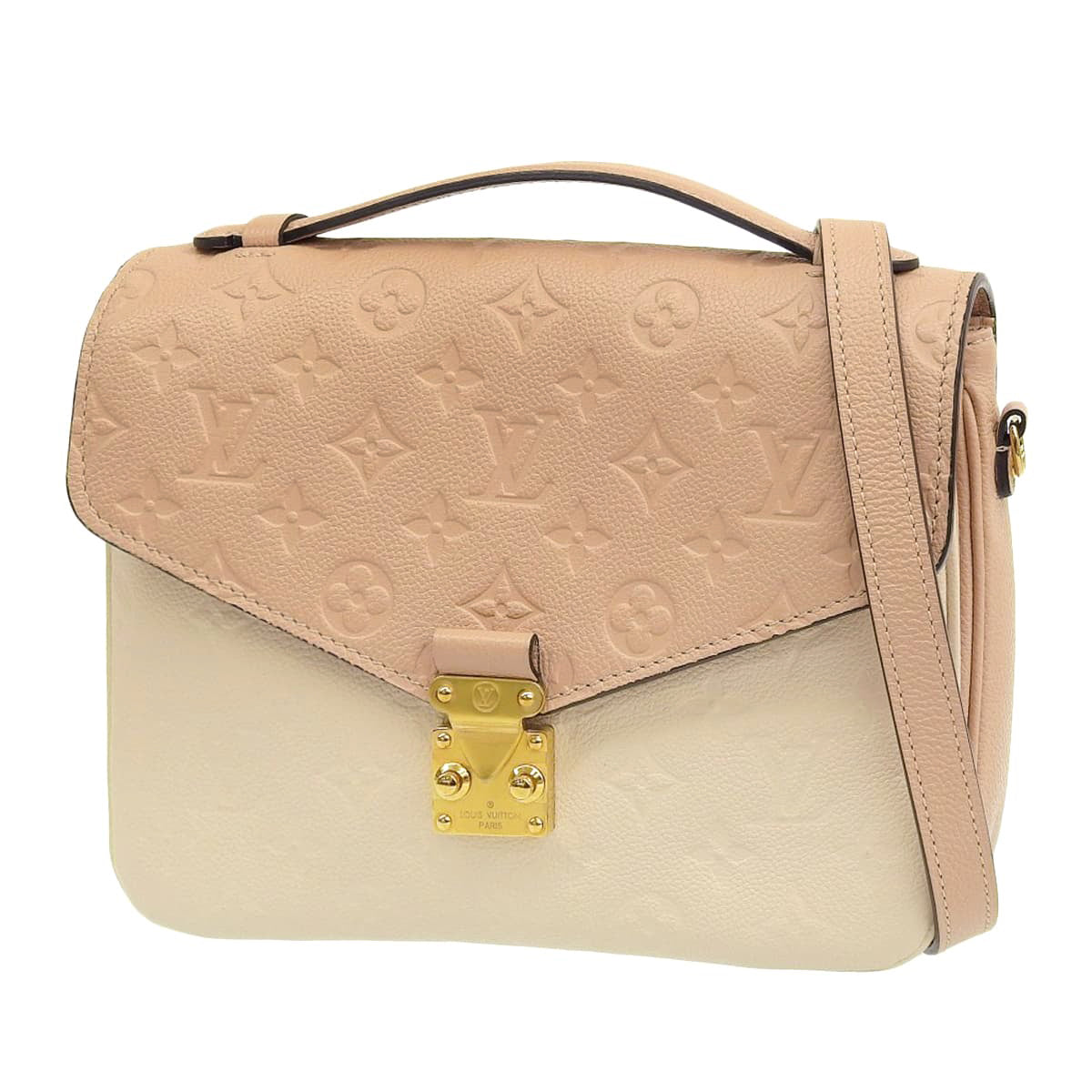 Monogram Empreinte Pochette Metis Off-White Beige