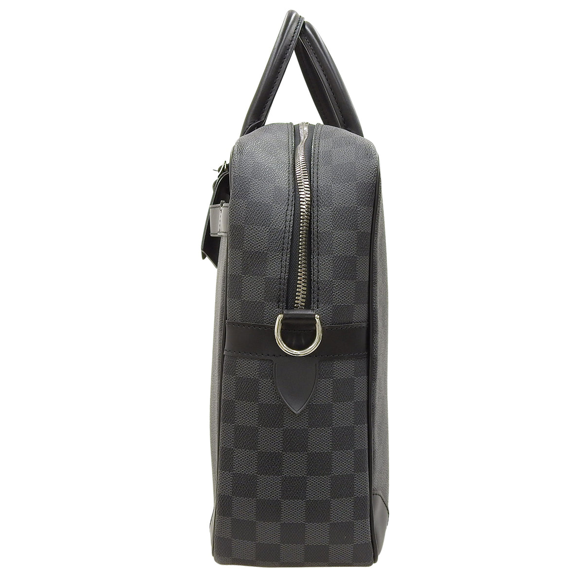 Damier Graphite Porte-Document Voyage GM Damier Graphite 帆布灰黑色 N41123