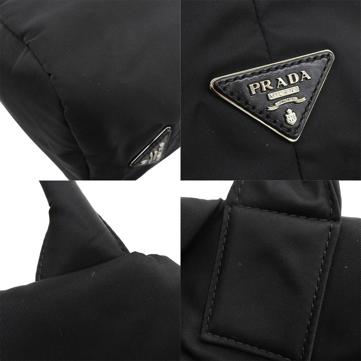 2WAY リバーシブル トートバッグ ナイロン NERO ネロ BR4521