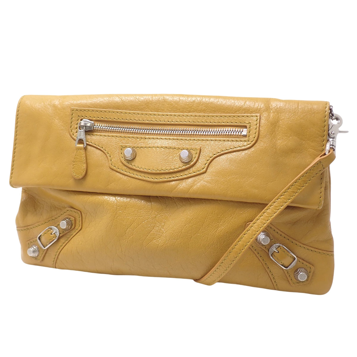 Giant Envelope Leather Yellow 327079