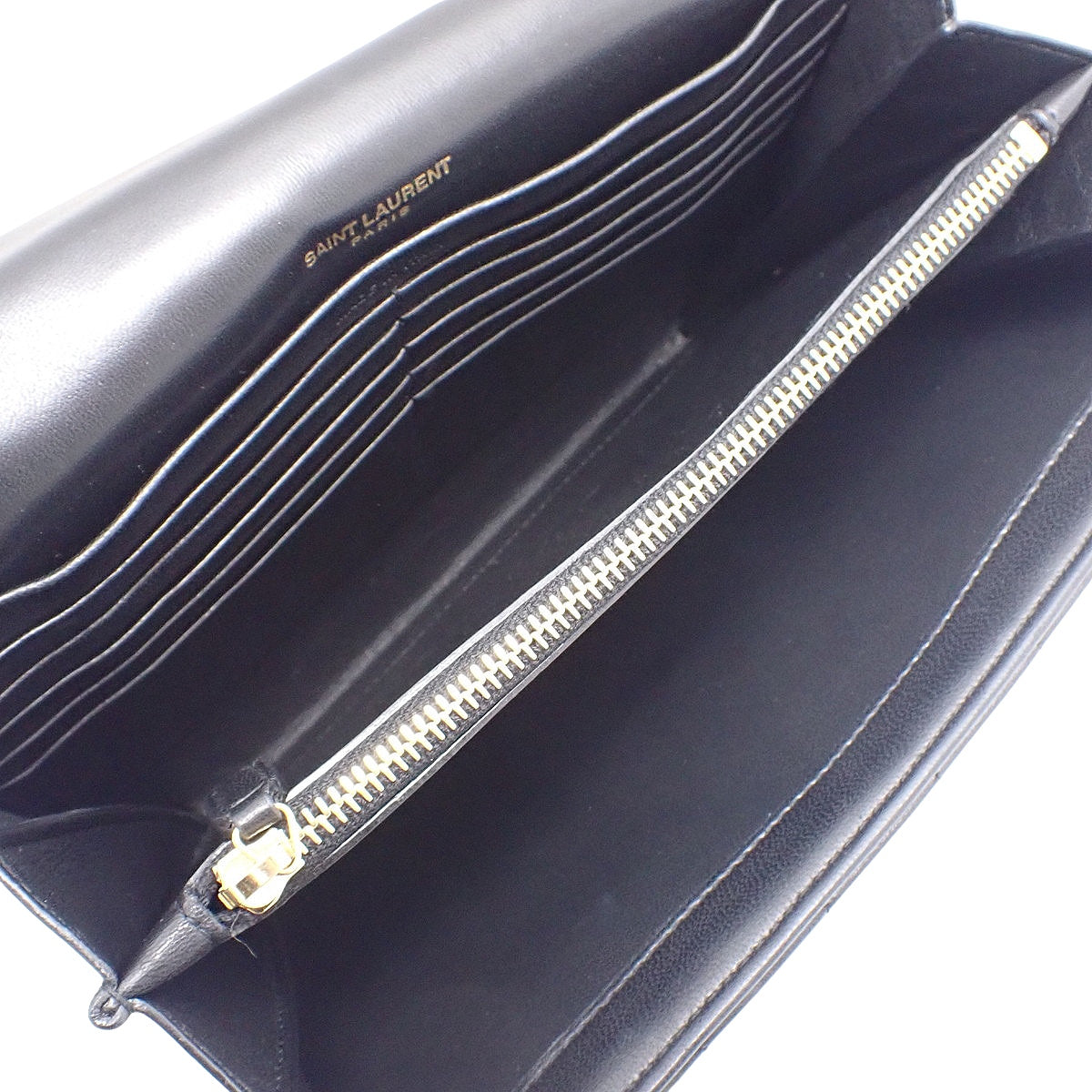 Viki Chain Shoulder Bag in Black Leather 554125
