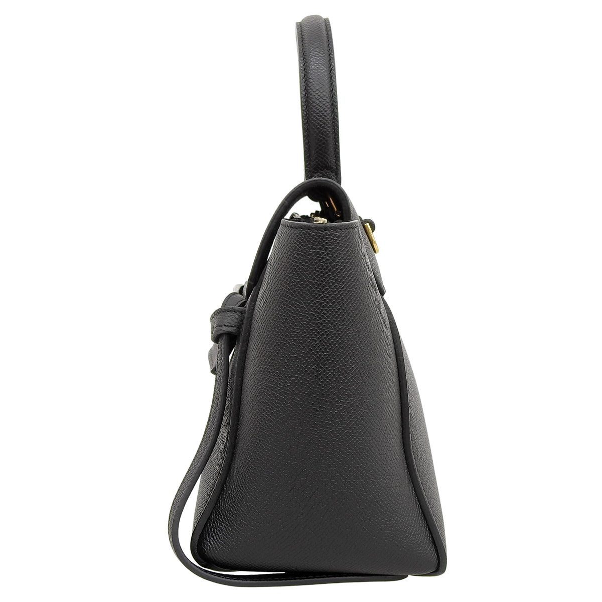 Nano Belt Bag 粒面小牛皮腰包,黑色,189003ZVA.38NO