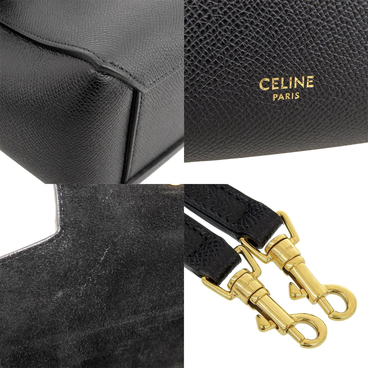 Nano Belt Bag 粒面小牛皮腰包,黑色,189003ZVA.38NO