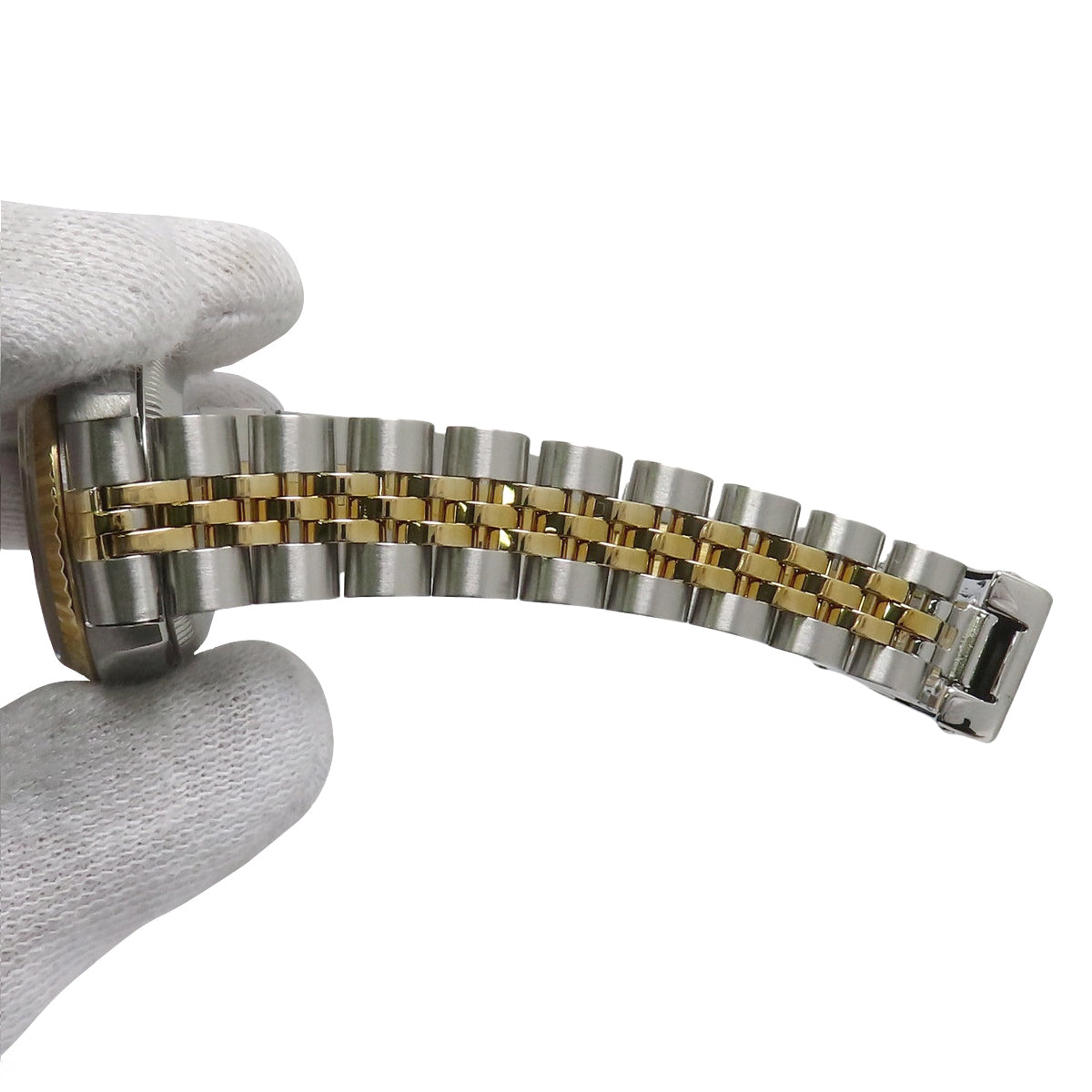 デイトジャスト 69173 YG/SS S番 シャンパンモザイク 自動巻き レディース