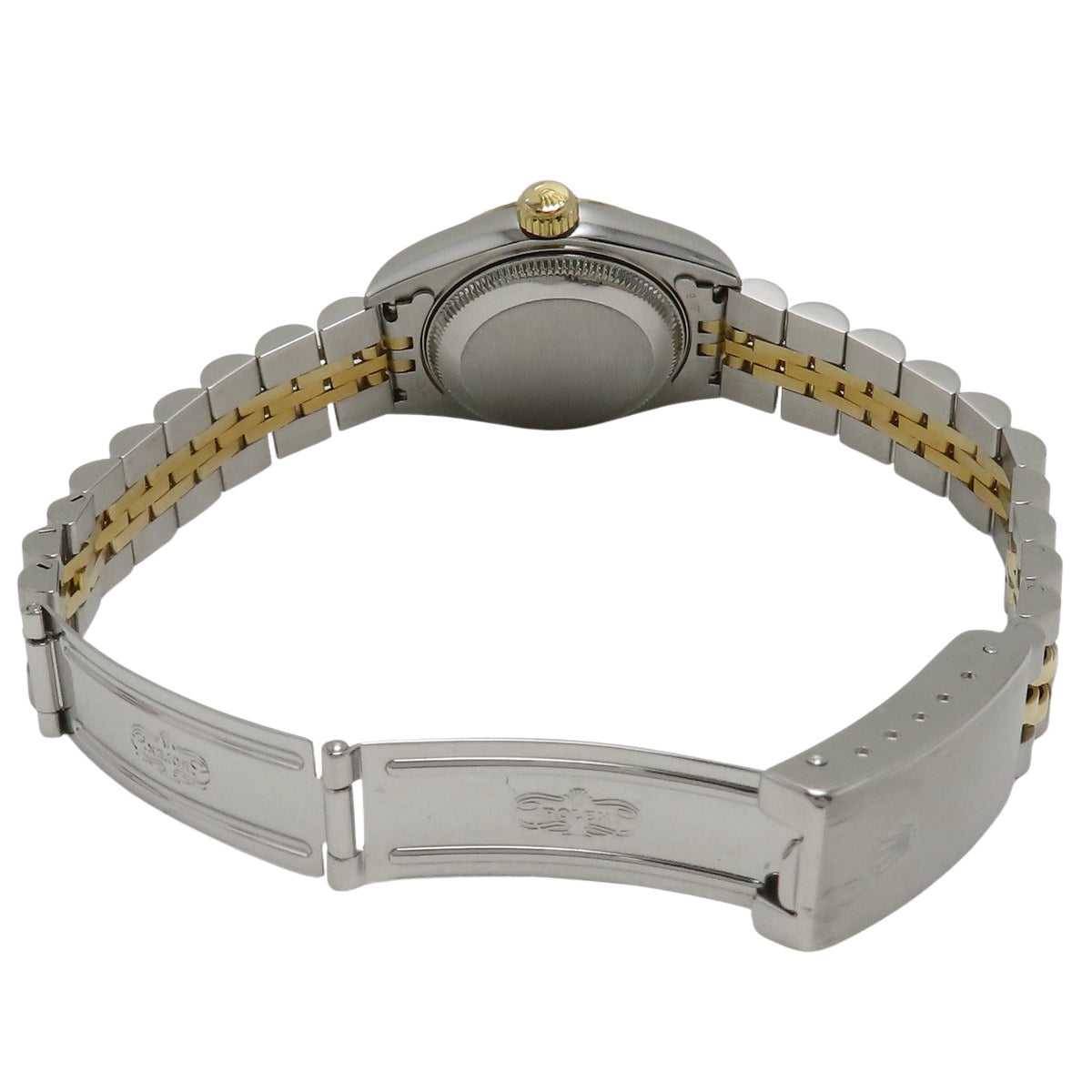 デイトジャスト 69173 YG/SS S番 シャンパンモザイク 自動巻き レディース