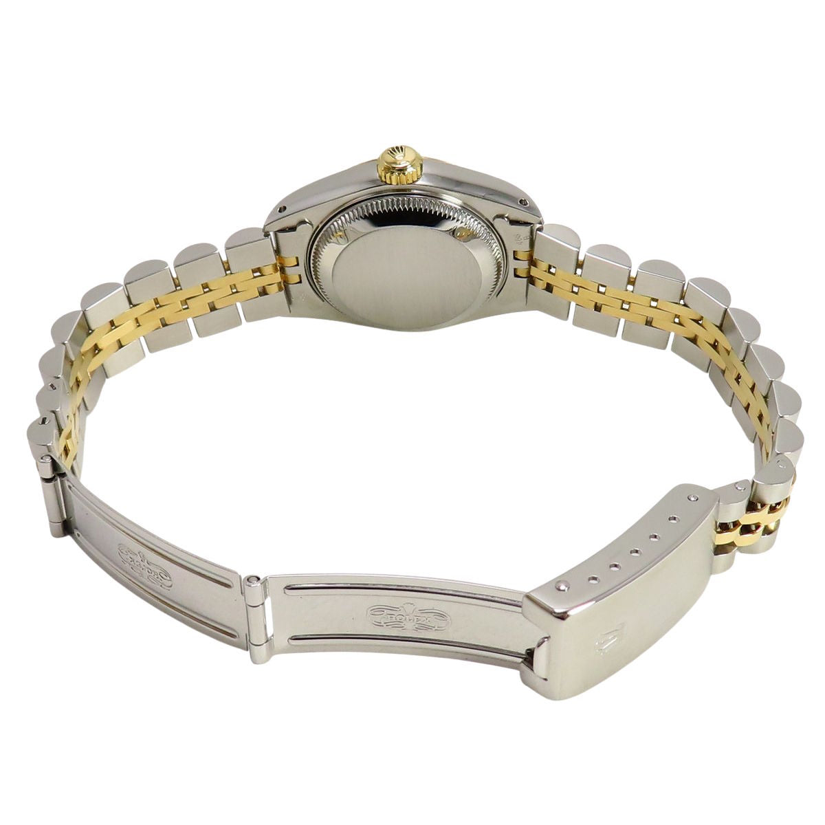 デイトジャスト 69173G YG/SS X番 レッドグラデーション 10PD ダイヤインデックス 自動巻き レディース