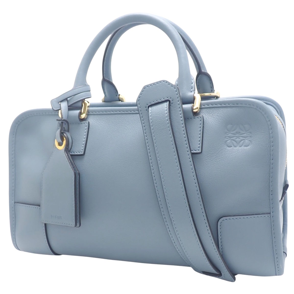 アマソナ28 カーフ ブルーグレー