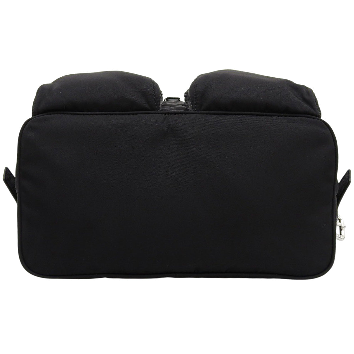 Re-Nylon Backpack Nylon Tessuto NERO 1BZ005