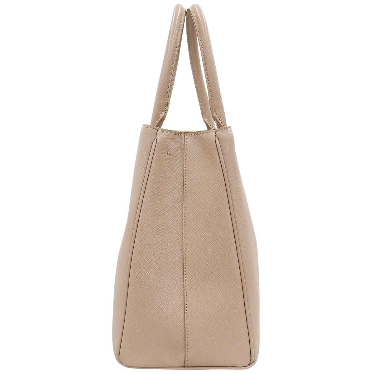 Galleria Large Saffiano Leather Bag, Pink Beige, 1BA874