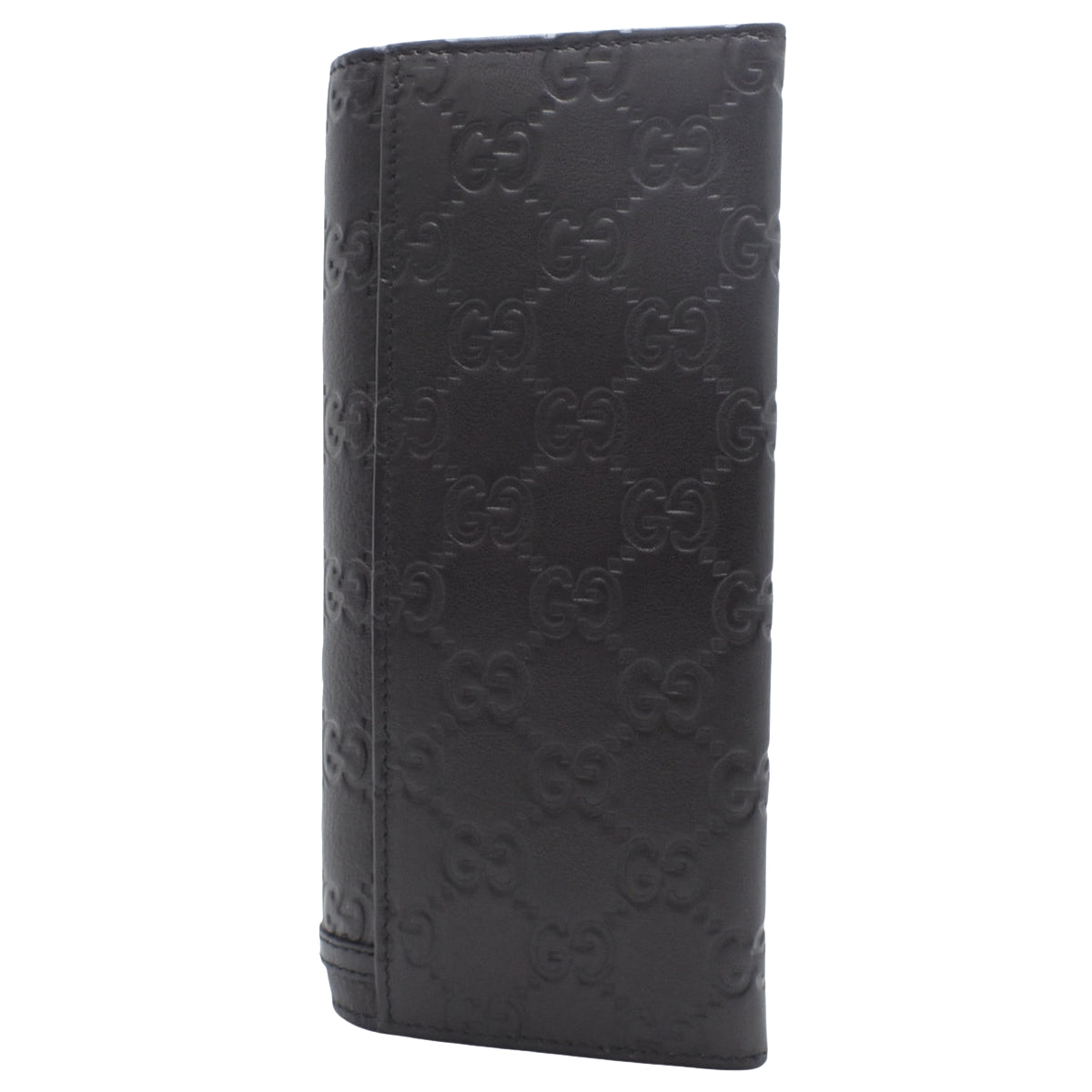 グッチシマ 二つ折り長財布 ブラック 245775 ホースビット