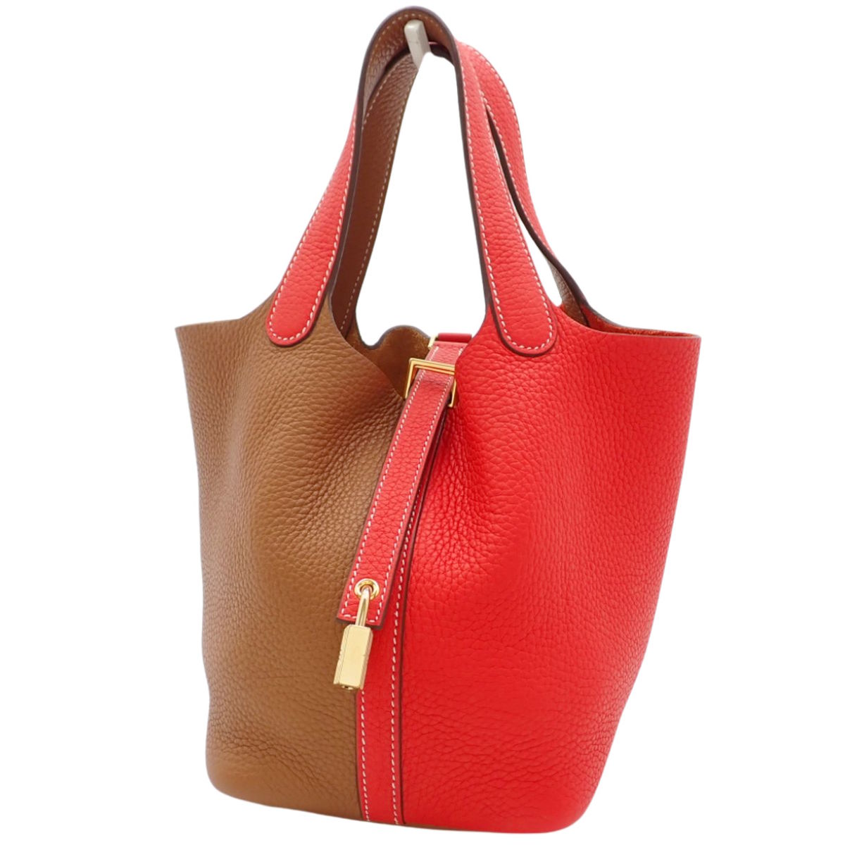 ピコタンロックPM カザック トリヨンクレマンス ルージュクー ゴールド ゴールド金具 D刻印