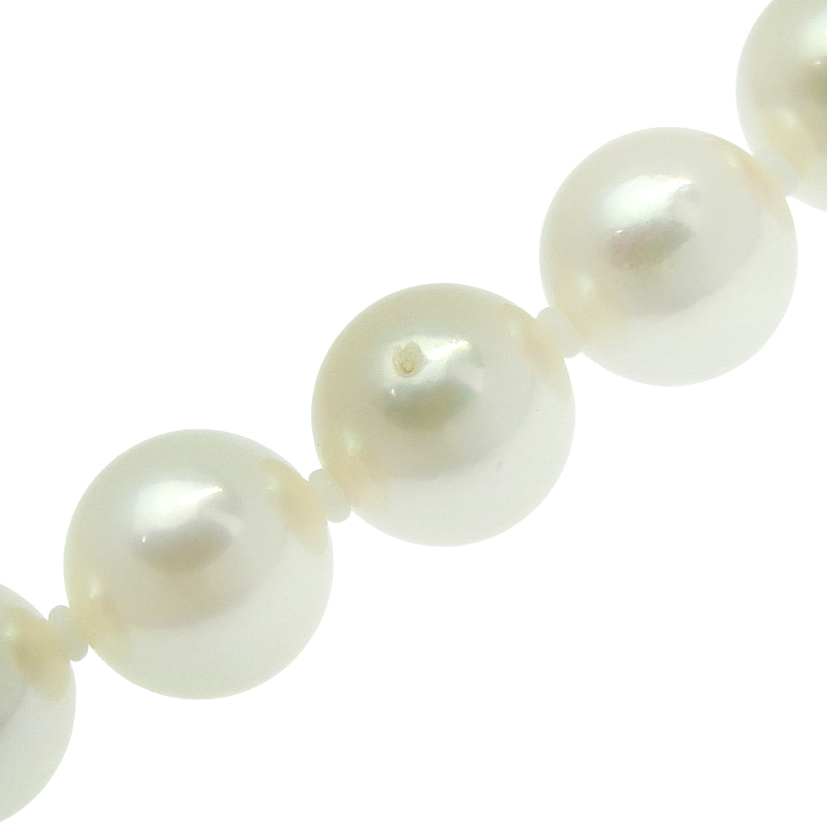 Akoya pearl necklace and earrings set in silver SV925