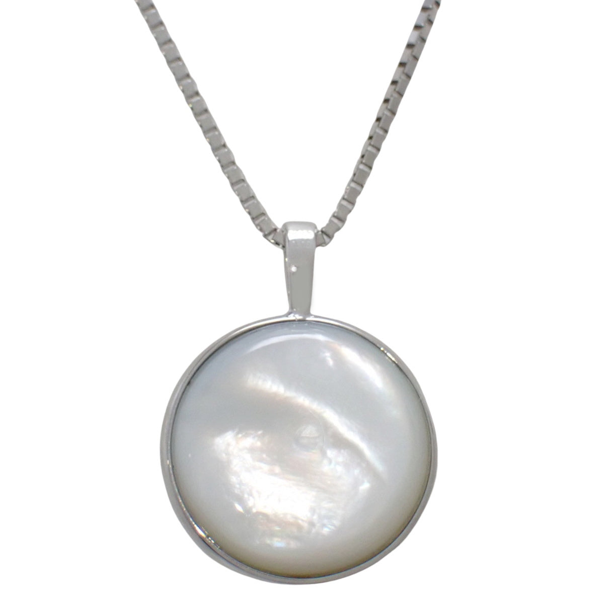 Mabe Pearl Diamond Necklace D0.05 Platinum Pt850 Pt950 5.9g