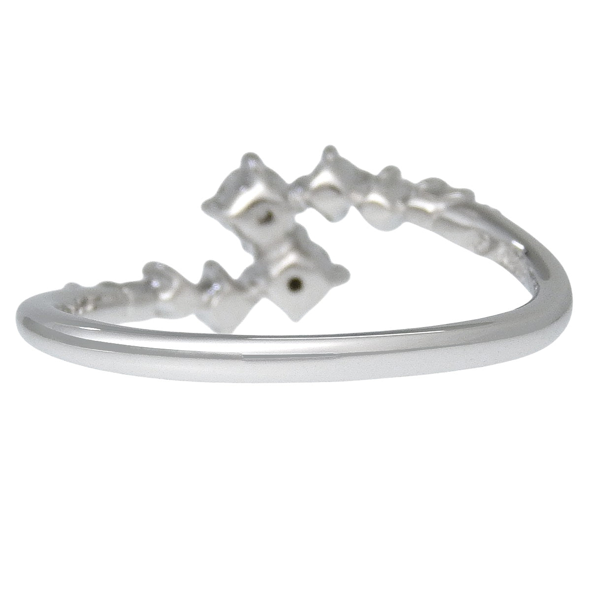 Diamond ring D0.30 white gold K18WG 2.3g