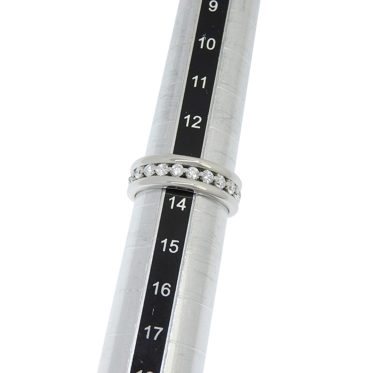 Diamond ring D0.52 Platinum Pt900 6.8g