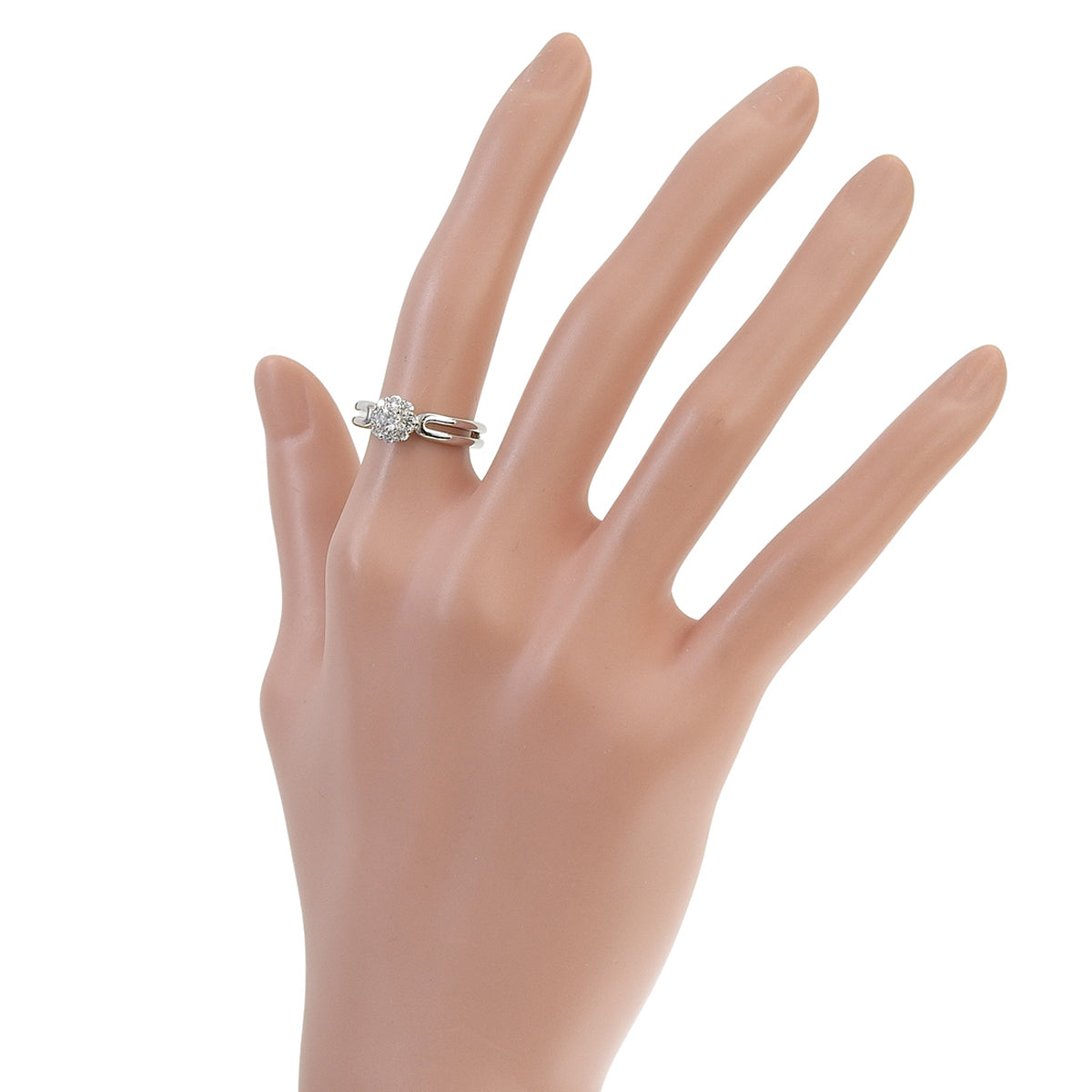 ダイヤモンドリング プラチナ Pt900 6.8g HOSHI no SUNA