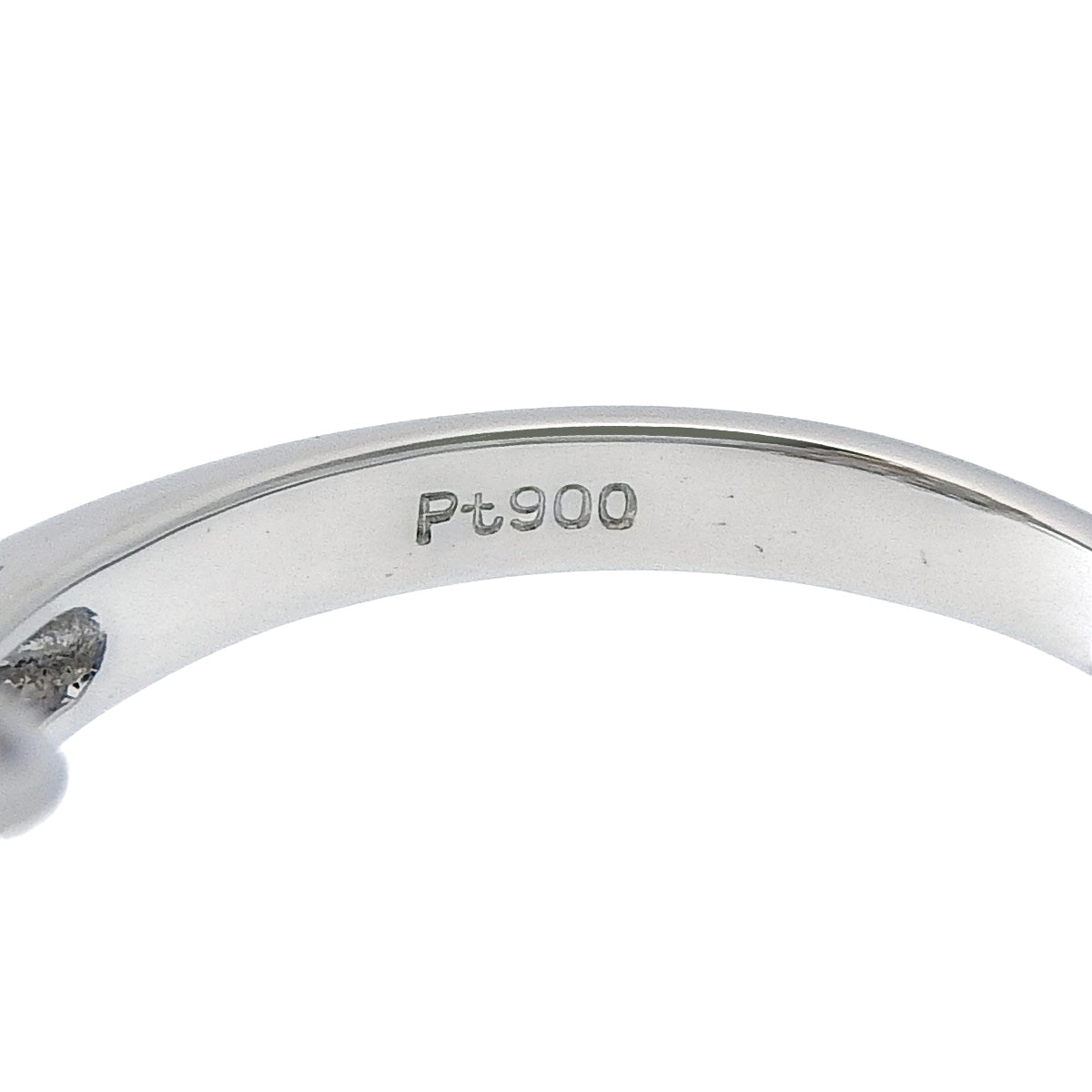 Diamond ring D1.20 Platinum Pt900 7.3g