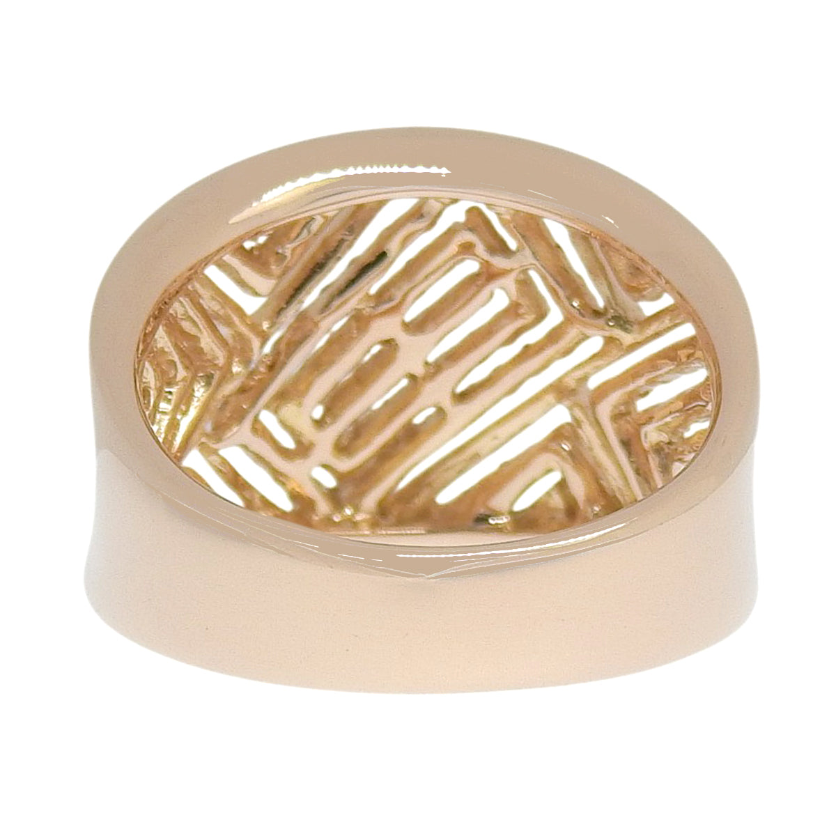 Diamond Ring D0.58 Pink Gold K18PG 8.6g