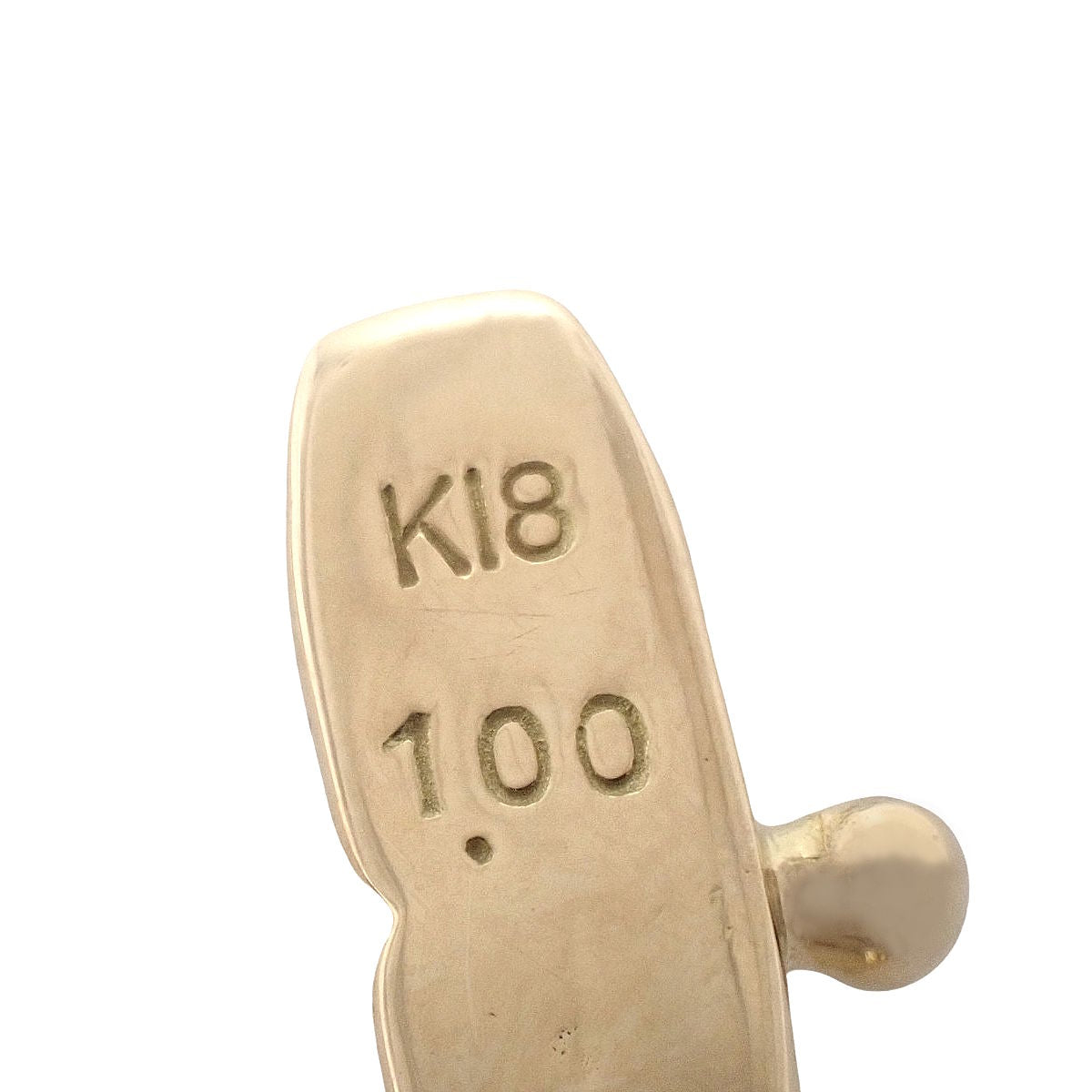 网球手链 D1.00 黄金 K18YG 9.0克