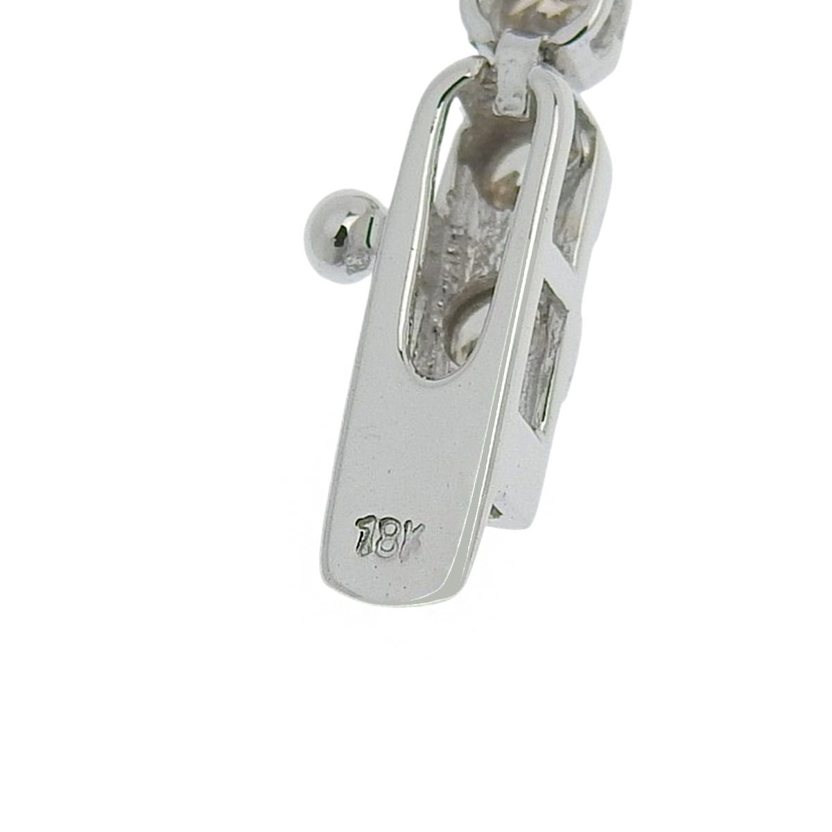 ダイヤモンド テニスブレスレット D3.00 ホワイトゴールド K18WG 6.2g