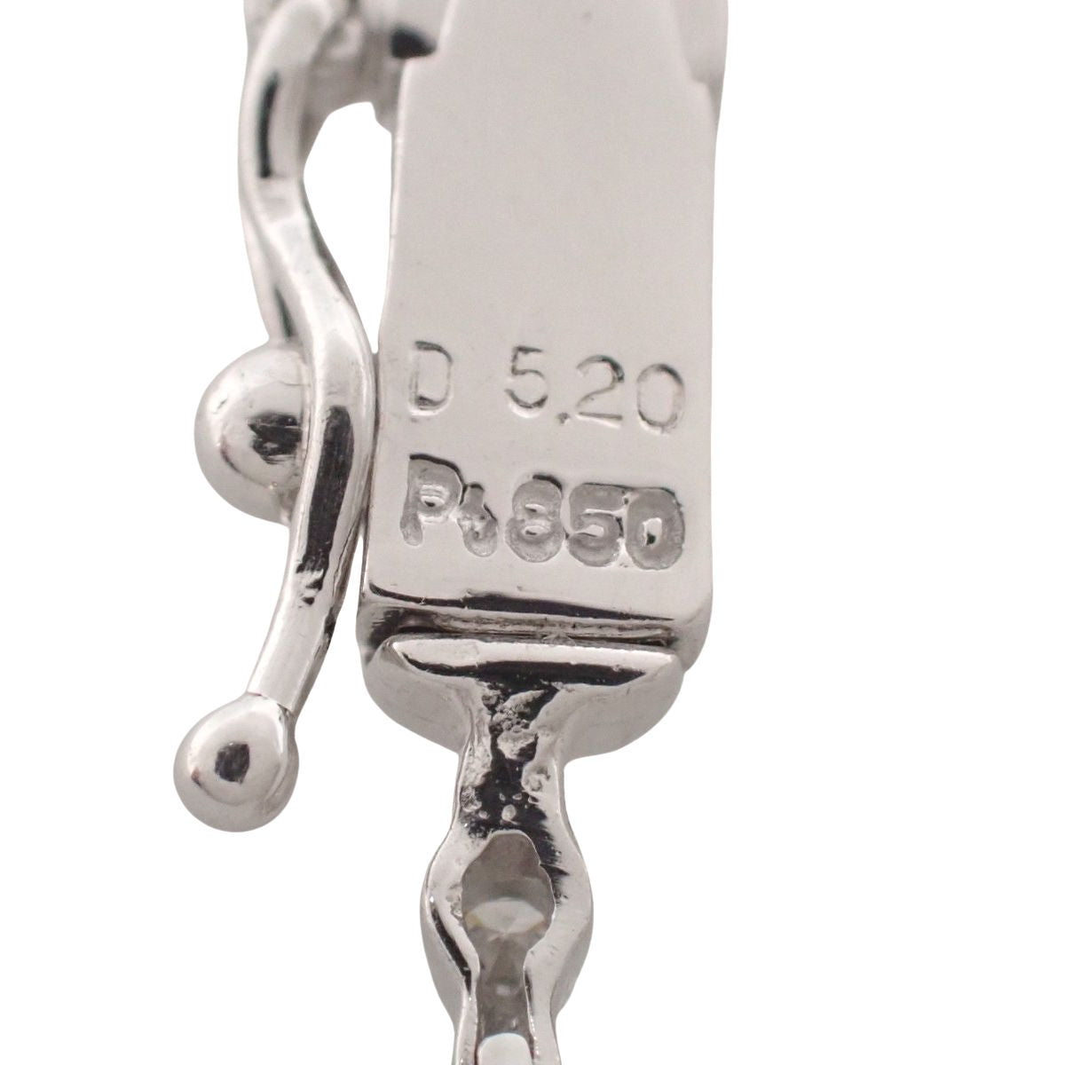 钻石项链 D5.20 铂金 Pt850