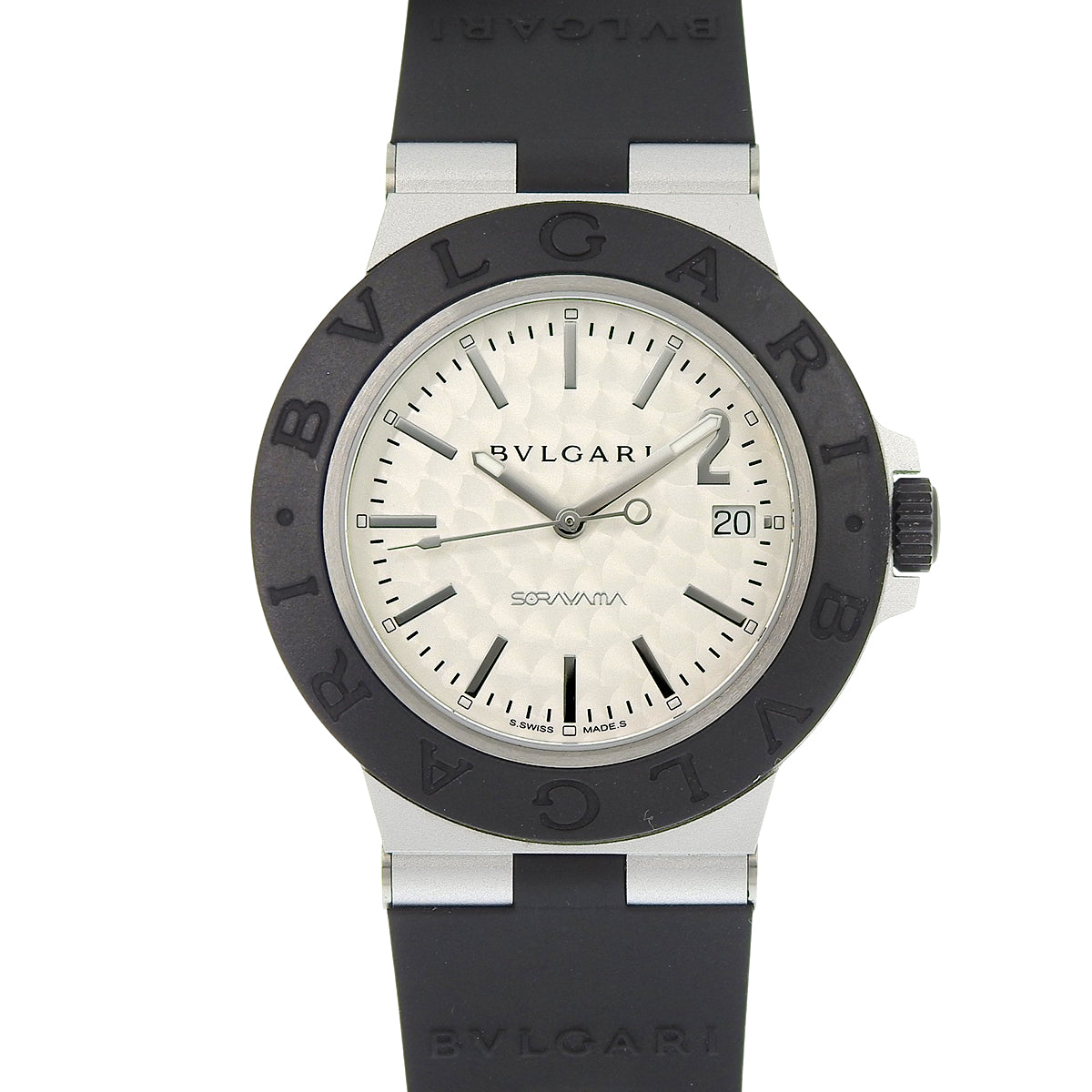 Aluminum Hajime Sorayama Collaboration BB40AT AL Silver Automatic Men's Watch