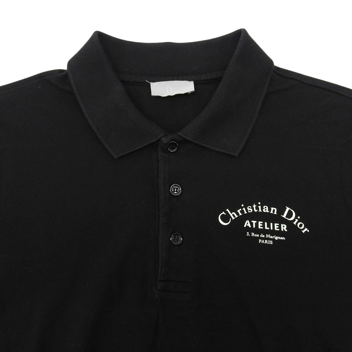 ATELIER Atelier Polo Shirt, Medium, Short Sleeve