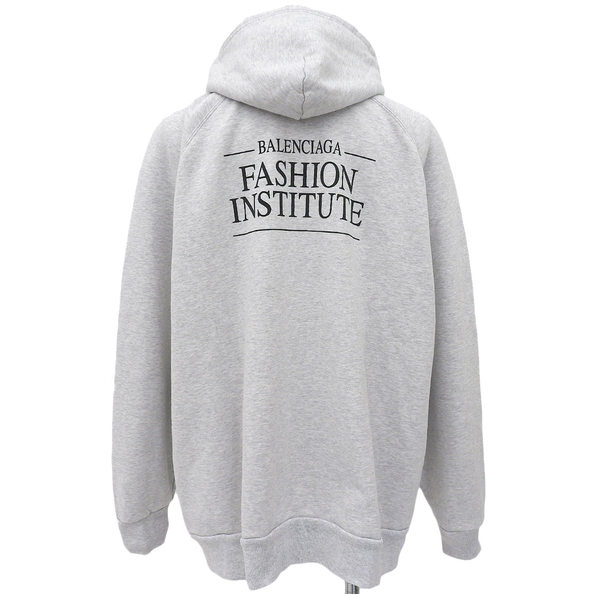 Back Print Zip-Up Hoodie L