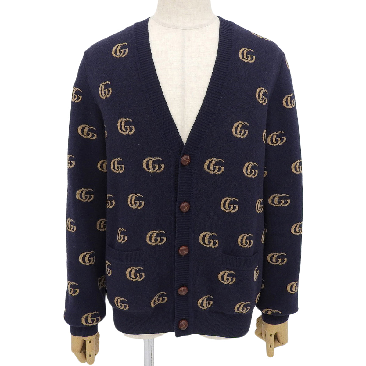 Vネックカーディガン M GGマーモント