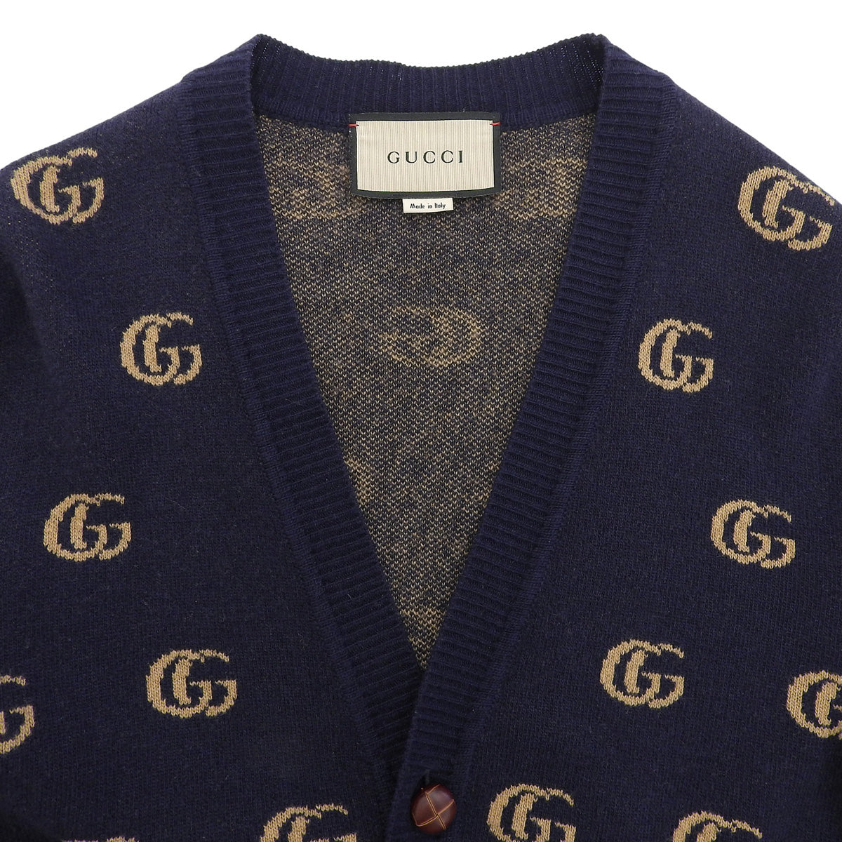 V-neck cardigan, medium, GG Marmont