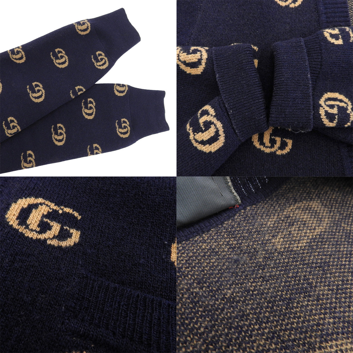 Vネックカーディガン M GGマーモント