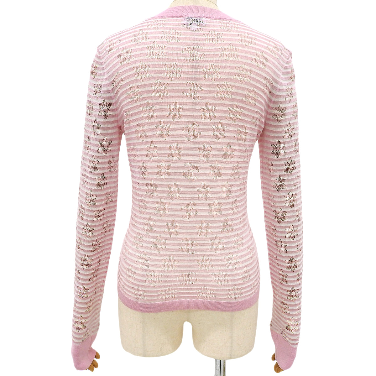 Cocomark See-through Border Knit 34 P76