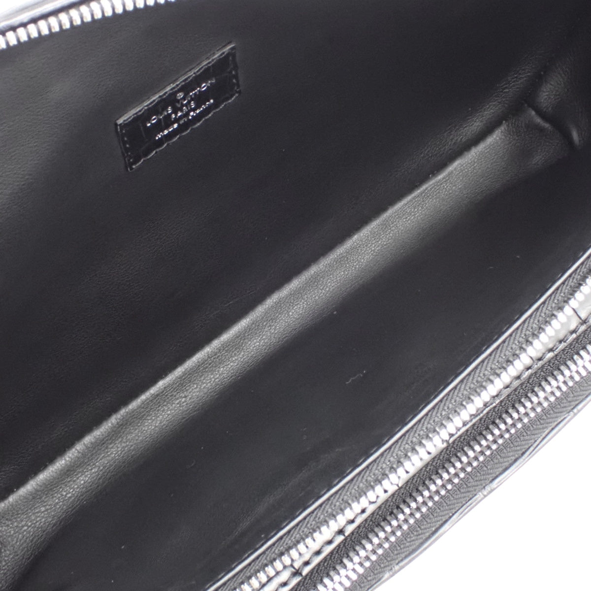 Polosus Crocodile Bumbag in Black N81771