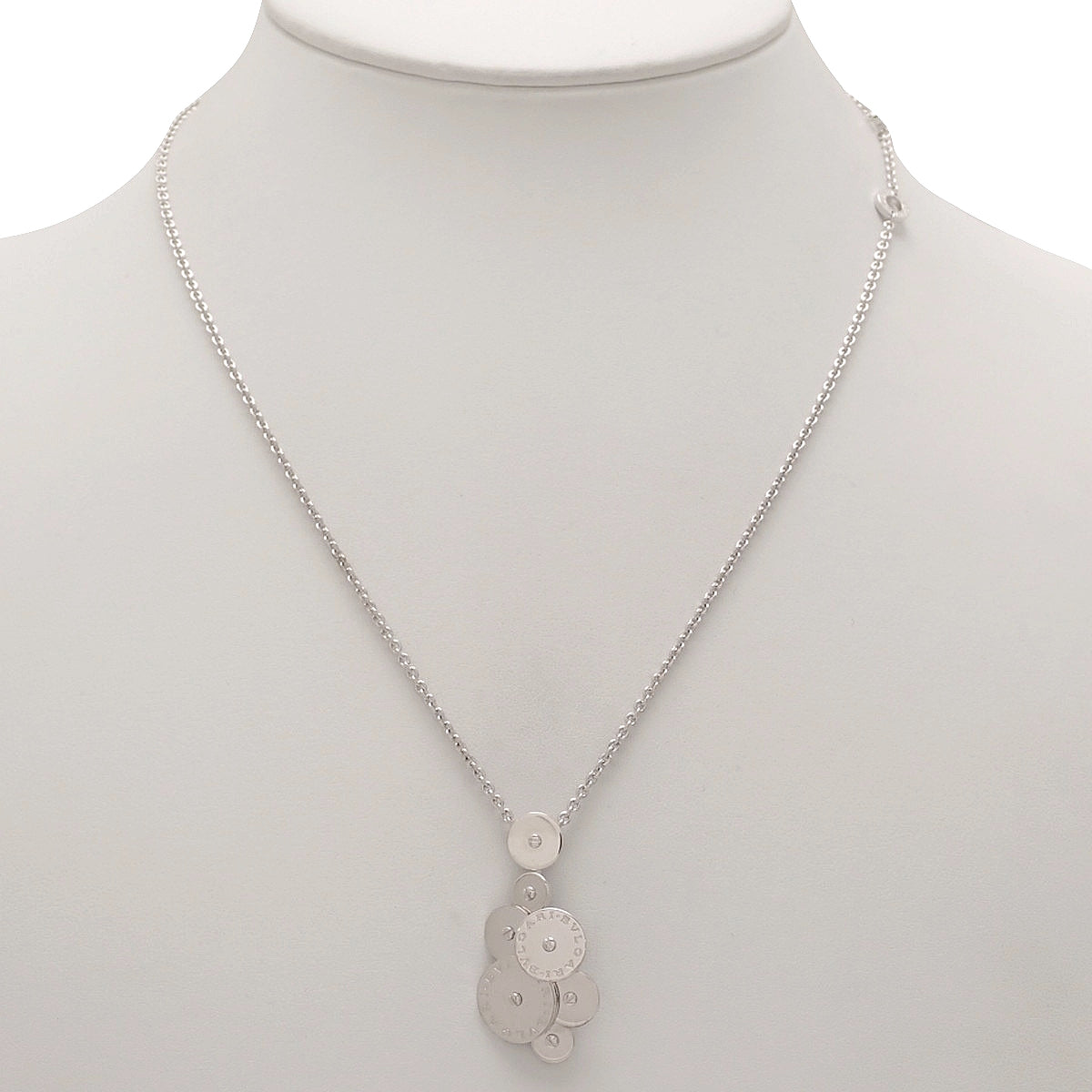 チクラディ ネックレス ホワイトゴールド K18WG